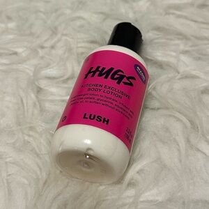Lush x kitchen hugs body lotion